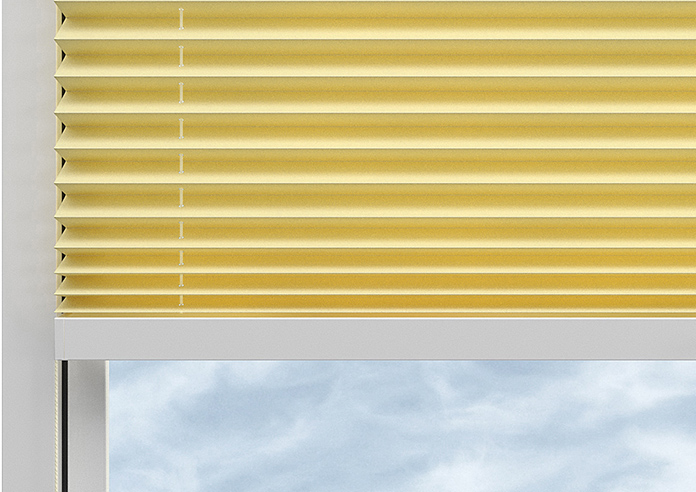 Solaris, Buttercup - Stick Fit Pleated Blind - Image 11